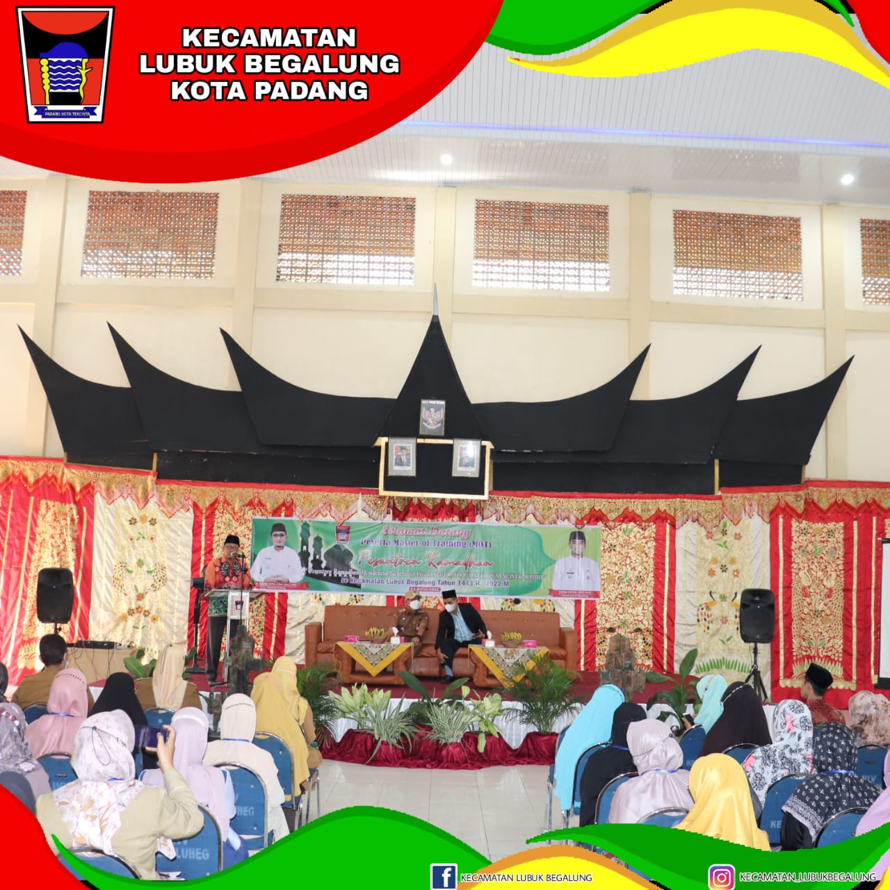 Pelatihan Master Of Trainer Pesantren Ramadhan 1443.H/2022.M Kecamatan Lubuk Begalung Kota Padang.